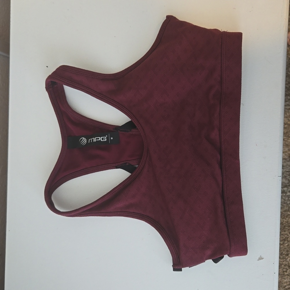 MPG SPORTSBRA- Burgandy